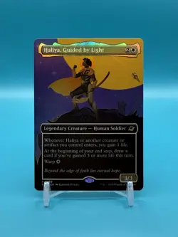 Haliya, Guided By Light (Borderless) - Edge Of Eternities (EOE) - FOIL - NM - Image 1