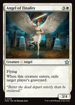 Angel of Finality x4 4x Foundations NM MTG - Image 1