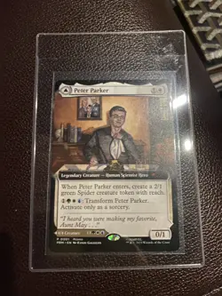 Amazing Spider-Man/Peter Parker NYCC 2025 Magic The Gathering Promo MTG NM - Image 2