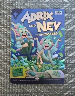 MTG English Adrix and Nev, Twincasters NM Foil Secret Lair - Image 1