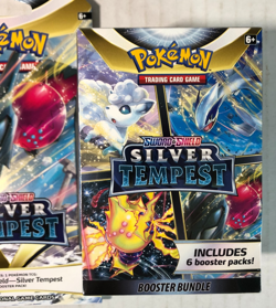 Pokemon Silver Tempest Booster Bundle & Sleeved Booster Pack Sealed LOT - Image 2