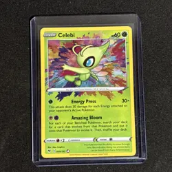 Pokemon Celebi Amazing Rare SWSH Vivid Voltage 009/185 NM - Image 1