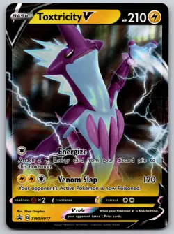 Toxtricity V - SWSH017 SWSH: Sword & Shield Promo Cards NM Pokemon Card TCG - Image 1