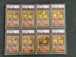 1999 Pokemon Game - Charizard Holo #4/102 - PSA 6 EX-MT Condition WOTC Base Set - Image 1