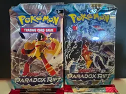 2X Pokemon TCG Paradox Rift Booster Packs - Brand New, Unweighed, Lot - Image 1