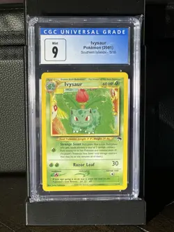 Pokemon Southern Islands IVYSAUR CGC 9 - Image 1