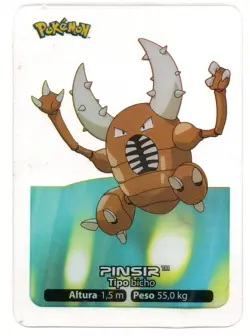 PINSIR #127 LAMINCARD COLECCION POKEMON LAMINCARDS 2005 EDIBAS (USADA) - Image 1