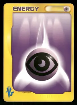 2001 Moderate Play Pokemon Psychic Energy VS Japanese - Image 1