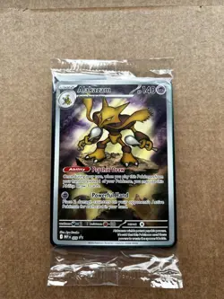 Alakazam MEP 009 - Promo Mega Evolutions - Pokemon TCG NM - Sealed etb promo - Image 1