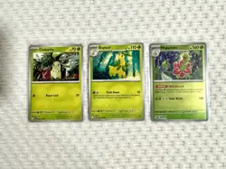 Pokemon Mega Evolution - 3 Stage Set - Meganium Bayleef Chikorita 010/132 NM - Image 1