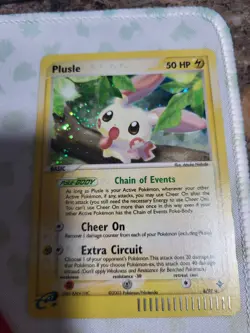 Plusle 8/97 EX Dragon Holo Rare Vintage Pokemon TCG 2003 - LP - Image 1