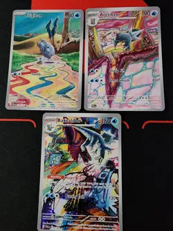Pokemon Paldea Evolved Lot of 3 Illustration Rares - Frigibax, Arctibax,... - Image 1