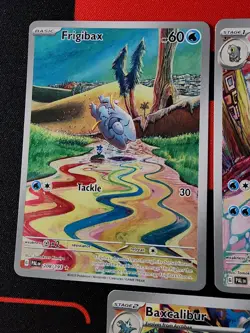 Pokemon Paldea Evolved Lot of 3 Illustration Rares - Frigibax, Arctibax,... - Image 2