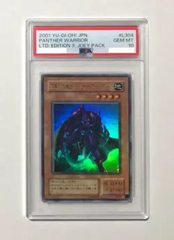 Yu-Gi-Oh! Yugioh Panther Warrior PSA10 L3-04 - Image 1