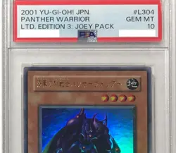 Yu-Gi-Oh! Yugioh Panther Warrior PSA10 L3-04 - Image 2