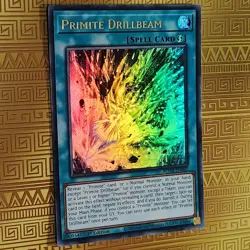 Primite Drillbeam ROTA-EN060 Rage of the Abyss 1st Edition NM Yu-Gi-Oh TCG - Image 1