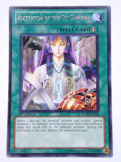 Asceticism of the Six Samurai / STOR-EN050 / 1st Edition / Storm of Ragnarok /LP - Image 1