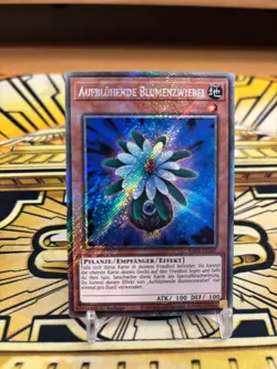 Yugioh Aufbluhende Blumenzwiebel RA03-DE245 Platinum Secret Rare - Image 1