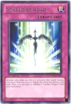 3 x Yu-Gi-Oh Card - DP10-EN025 - STARLIGHT ROAD (rare) - NM - Image 1