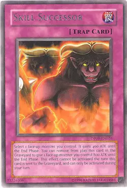 3 x Yu-Gi-Oh Card - DP09-EN026 - SKILL SUCCESSOR (rare) - NM - Image 1