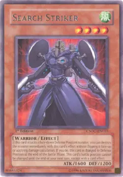 3 x Yu-Gi-Oh Card - CSOC-EN015 - SEARCH STRIKER (rare) - NM - Image 1
