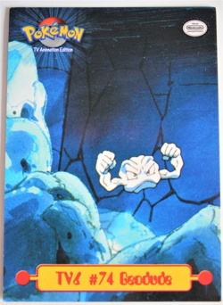 TV6 Geodude - Topps Pokemon Card - Character Card #6 - (free postage) - Image 1