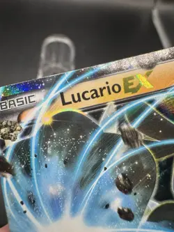 Lucario EX Ultra Rare 54/111 XY Furious Fists Pokemon Card - Image 3