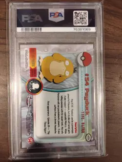 PSA 10 ⭐ Pokemon Psyduck 54 2000 Topps Chrome T.V. Graded Card - Image 2