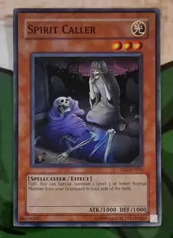 X 1 Spirit Caller AST-075 LP YuGiOh Card - Image 1