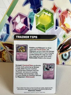 Mega Venusaur Trainer Tips Card - Pokemon TCG Mega Evolution - NM - Image 2