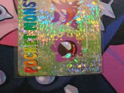 Gengar. Pocket Monsters, Vintage Vending, Prism Sticker Card. 1201, NM-M. - Image 5