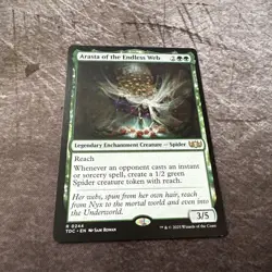 Magic the Gathering Arasta of the Endless Web Tarkir Dragonstorm Card 244 NM - Image 1