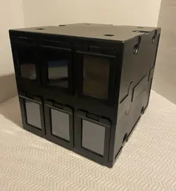BCW Card Box Bin 6 Drawers 1000+ Gaming Cards - GENTLY USED (HANDLES INCLUDED) - Image 2