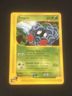 💥 Tangela # 84/147 - AQUAPOLIS - Pokemon 2002 Vintage Card - Non Holo Foil - Image 1