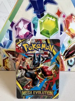 Mega Lucario Trainer Tips Card - Pokemon TCG Mega Evolution - NM - Image 1