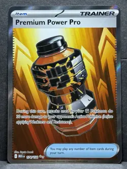 Premium Power Pro 174/132 Mega Evolutions Full Art Pokemon Card NM - Image 1