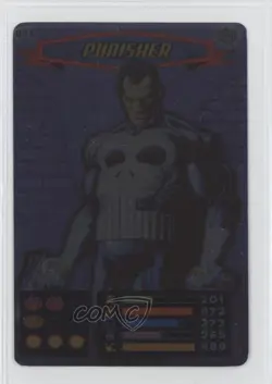 2008 Spider-Man Heroes & Villains Power Card Collection Punisher #048 - Image 1