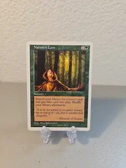 MTG Nature's Lore MP Fifth (5th) Edition - Image 1