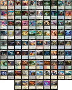 Spider Man Magic the Gathering Commander Deck - 5-Color Cosmic Spider - EDH MTG! - Image 1