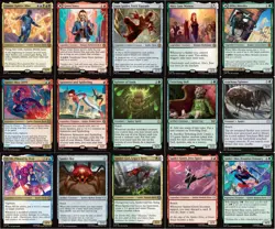 Spider Man Magic the Gathering Commander Deck - 5-Color Cosmic Spider - EDH MTG! - Image 2