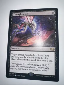 MTG Magic the Gathering Thoughtseize (110/256) Iconic Masters Nm - Image 2