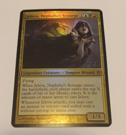 Jeleva, Nephalia's Scourge - Oversized Foil Commander 2013 MTG - Image 1