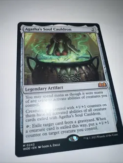 1x Agatha's Soul Cauldron NM-Mint, English Wilds of Eldraine MTG Magic - Image 3