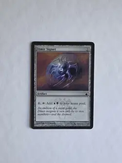 MTG Magic the Gathering Dimir Signet (260/306) Ravnica City of Guilds LP - Image 1