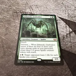 Ishkanah, Grafwidow 0187 Non Foil Mythic Duskmourn MTG Near Mint - Image 1