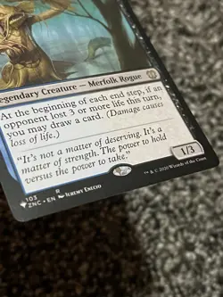 Sygg, River Cutthroat MTG Commander Rare Non Foil, Regular, Lightly Played - Image 5