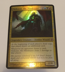 Nekusar, the Mindrazer - Oversized Foil Commander 2013 MTG - Image 1