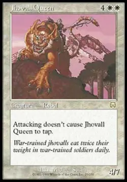 Jhovall Queen - Light Play MTG Mercadian Masques - Image 1