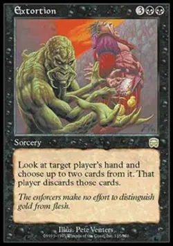 Extortion - Light Play MTG Mercadian Masques - Image 1
