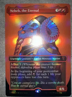 Neheb, the Eternal Borderless FOIL #678 | CMM Commander Masters | MTG - Image 2